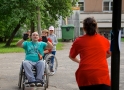 Vasaras sporta spēles cilvēkiem ratiņkrēslos (foto pateicoties www.bukss.lv)